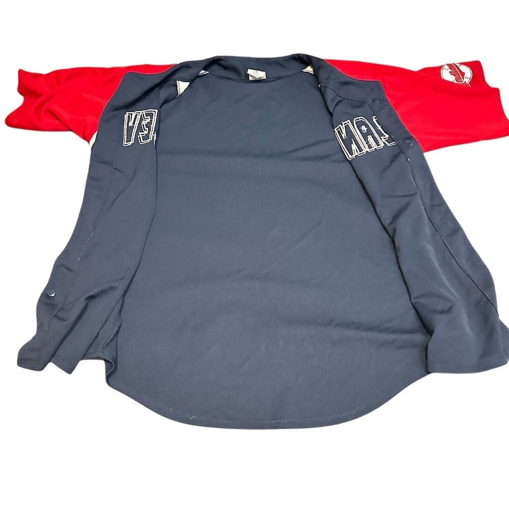 Cleveland Indians MLB Men's 2XL Button-Up Jersey Dynasty Series - Picture 8 of 11